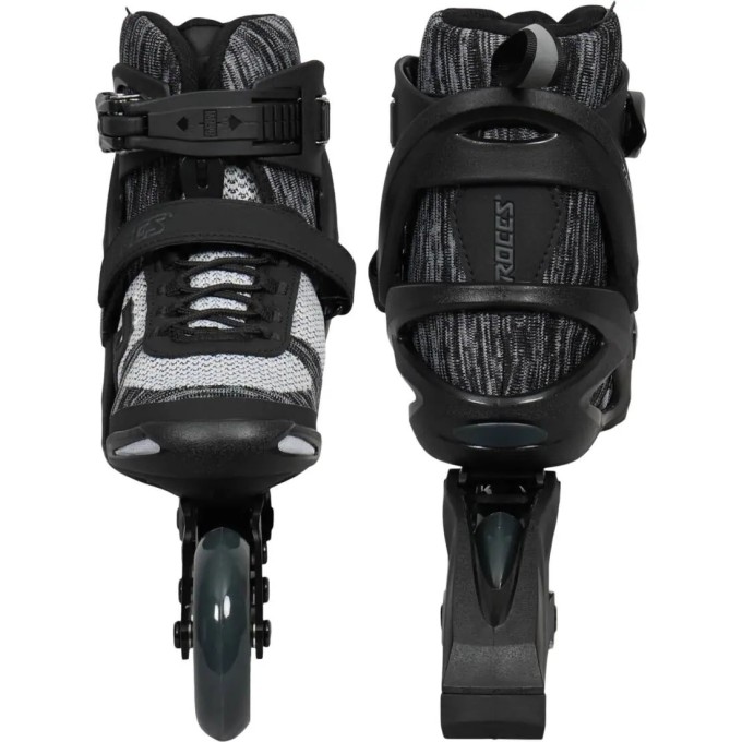 Roces Thread Roller Blades Black | 90mm Fitness Inline Skates