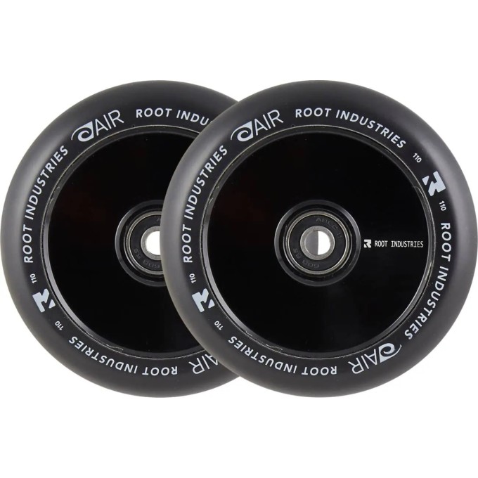 Root Air Black Pro Scooter Wheels 2-pack (110mm|Black)