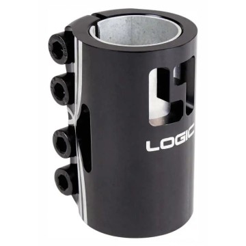 Stunt Scooter Clamp Logic V2 4 Bolt Oversized SCS (Black)