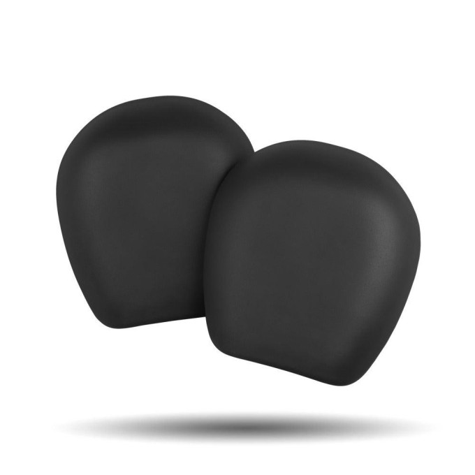 187 Killer Pads Lock-In Recaps Replacement Knee Caps (Black)