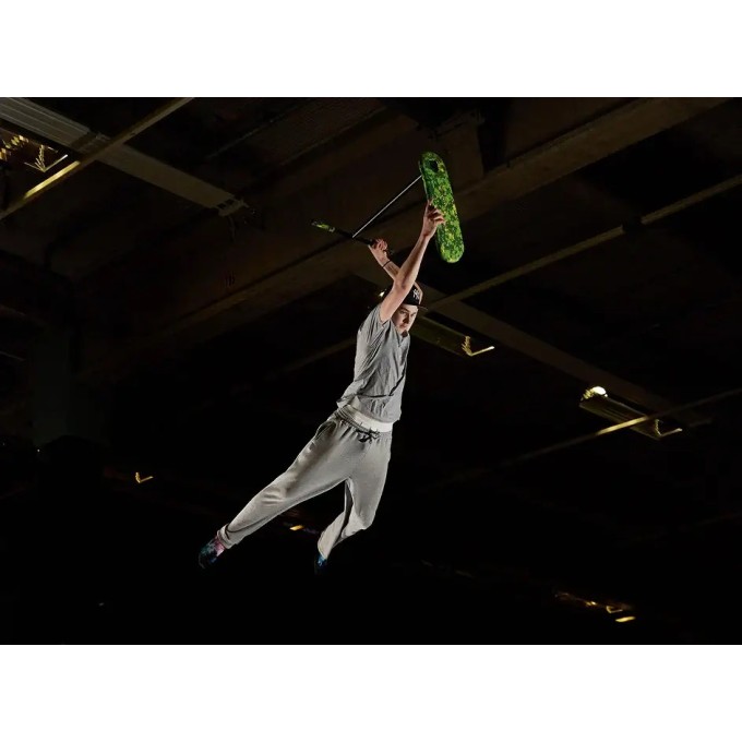 Limited Edition! Trampoline trick scooter INDO PRO V2 Green Mamba!