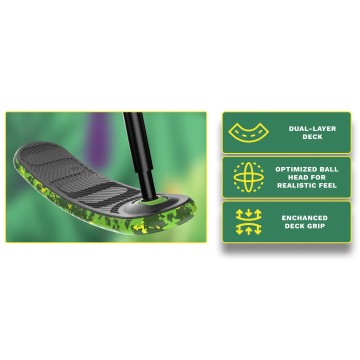 Limited Edition! Trampoline trick scooter INDO PRO V2 Green Mamba!