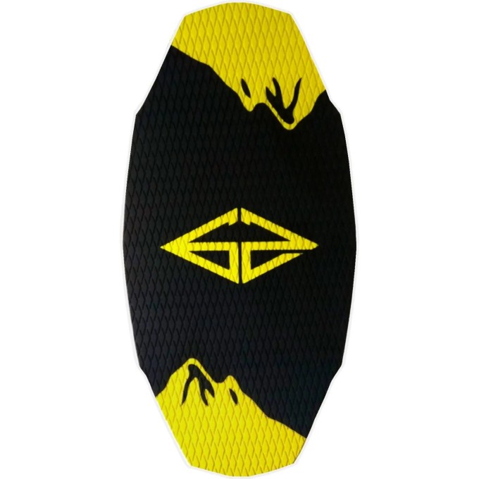 GoZone K2 Skimboard (40"|Black/Yellow)