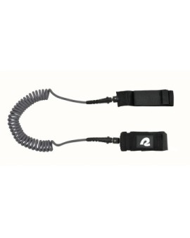 Retrospec Helix SUP Surf NL SUP Leash (Charcoal)