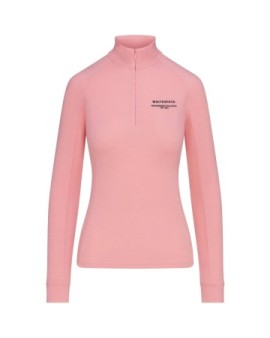 Whitespace Womens Merino Mockneck Baselayer (XL|Pink Icing)
