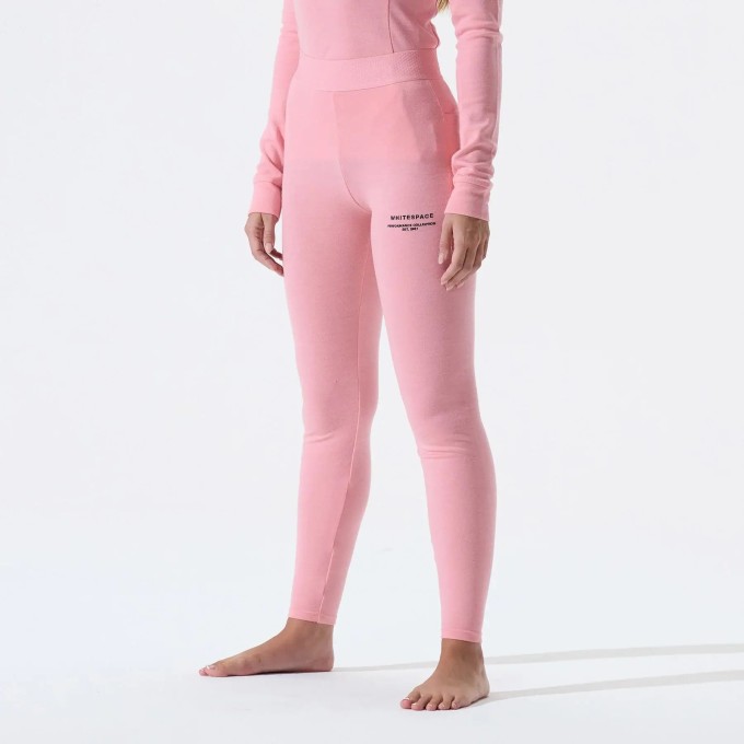 Whitespace Womens Merino Baselayer Pants (XL|Pink Icing)