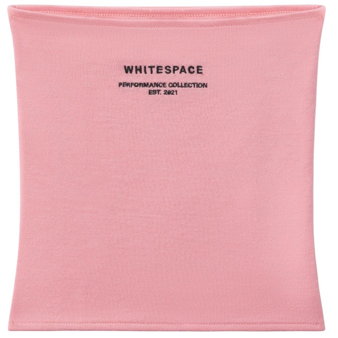 Whitespace Merino Neck Gaiter (Pink Icing)
