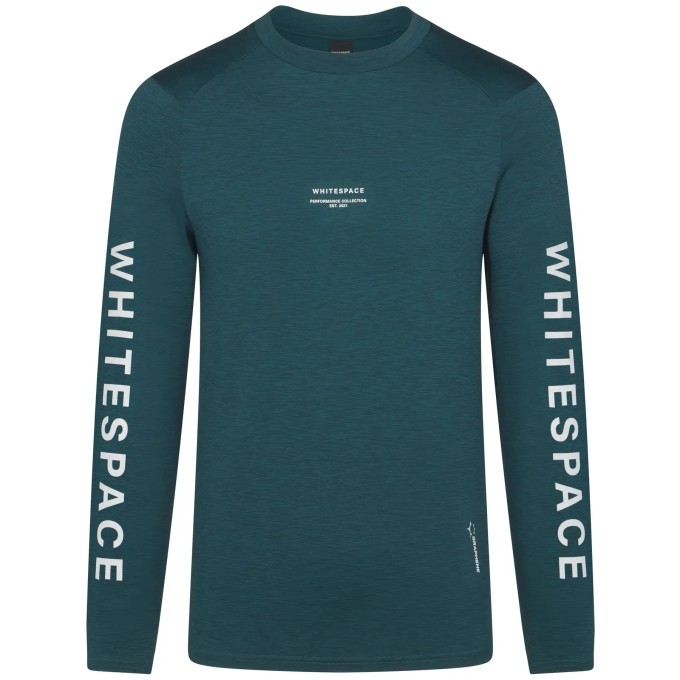 Whitespace Graphene Crew Neck Baselayer (S|Atlantic Deep)