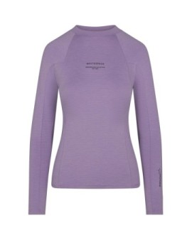 Whitespace Womens Graphene Crew Neck Baselayer (L|Sand Verbena)