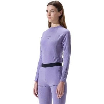 Whitespace Womens Graphene Crew Neck Baselayer (XL|Sand Verbena)