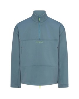 Whitespace Quarter Zip Soft Shell Midlayer (S|Goblin Blue)