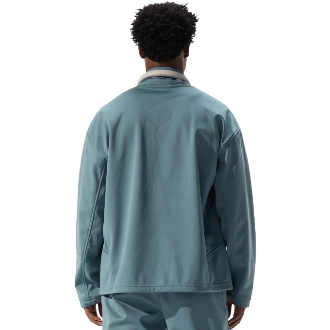 Whitespace Quarter Zip Soft Shell Midlayer (S|Goblin Blue)