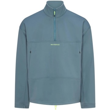 Whitespace Quarter Zip Soft Shell Midlayer (XL|Goblin Blue)