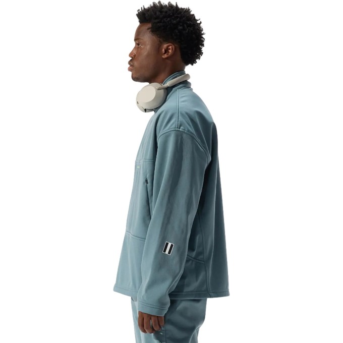 Whitespace Quarter Zip Soft Shell Midlayer (XL|Goblin Blue)