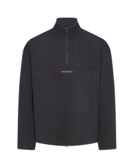Whitespace Quarter Zip Soft Shell Midlayer (M|Phantom)