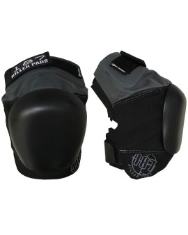 187 Killer Pads Derby Pro Knee pads with replaceable caps Black/Black
