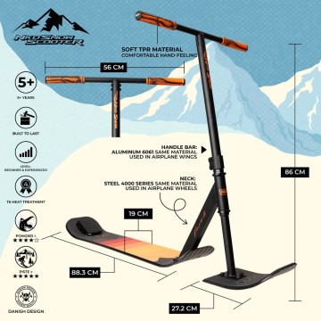 Snow Stunt Scooter NKD Snow 86cm - In Stock!