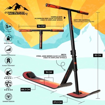 Snow Stunt Scooter NKD Snow 82cm - In Stock!