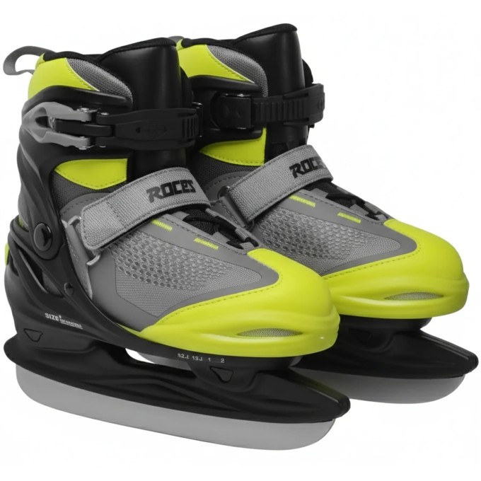 Roces Moody Ice X Kids Ice Skates (Black/Lime|30-35)