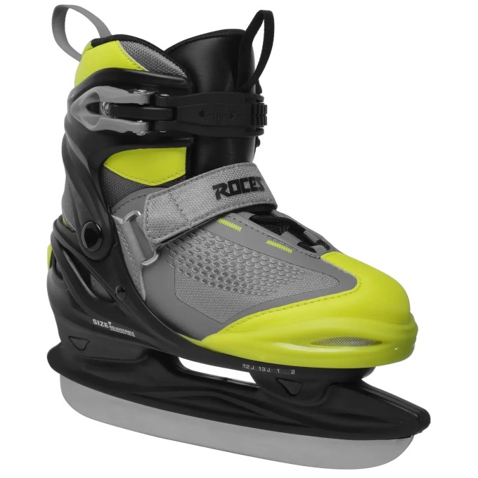 Roces Moody Ice X Kids Ice Skates (Black/Lime|36-40)