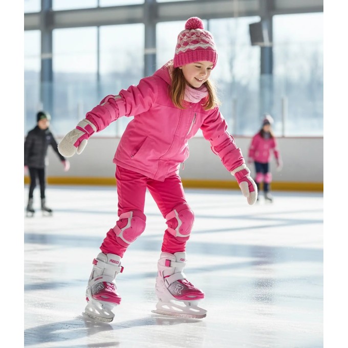 Roces Jokey Ice X Girls Ice Skates (White|30-33)