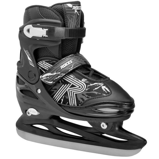 Roces Jokey 3.0 Kids Ice Skates (Black/White|30-33)