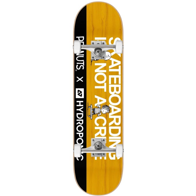 Hydroponic x Peanuts Complete Skateboard (7.25"|Not A Crime)