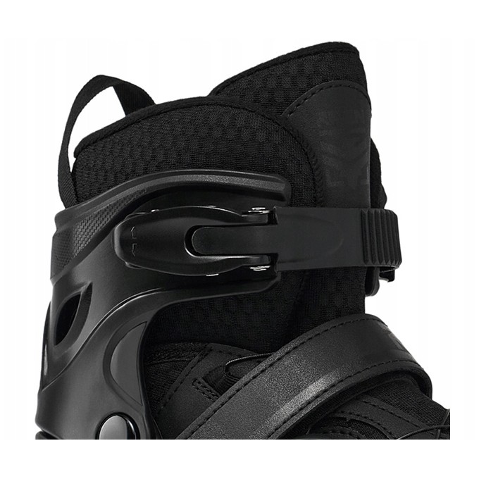 Raven Oxen PRO Black Inline Skates Adjustable Speed Lacing
