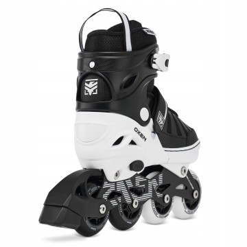 Raven Oxen White Inline Skates Adjustable