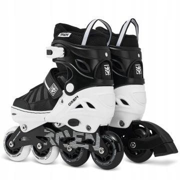 Raven Oxen White Inline Skates Adjustable