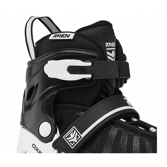 Raven Oxen White Inline Skates Adjustable