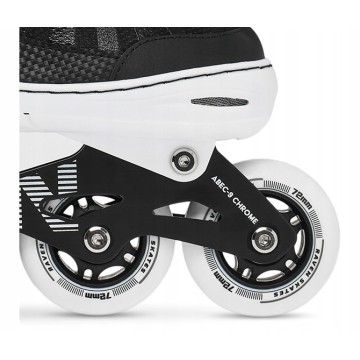 Raven Oxen White Inline Skates Adjustable