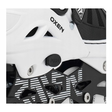 Raven Oxen White Inline Skates Adjustable