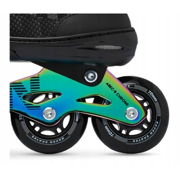 Raven Oxen Black/Neo Inline Skates Adjustable
