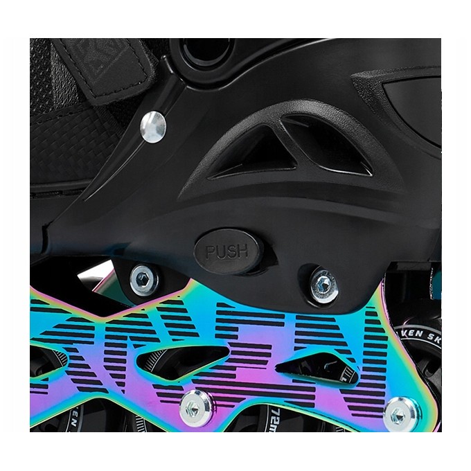Raven Oxen Black/Neo Inline Skates Adjustable