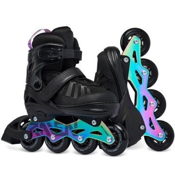 Raven Oxen Black/Neo Inline Skates Adjustable