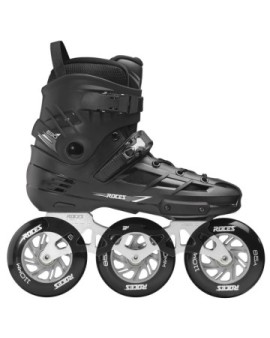 Roces EGO 3x110 TIF – Black, Urban Freestyle Performance Skates