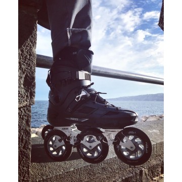 Roces EGO 3x110 TIF Inline Skates Black | 110mm Urban Freestyle Skates