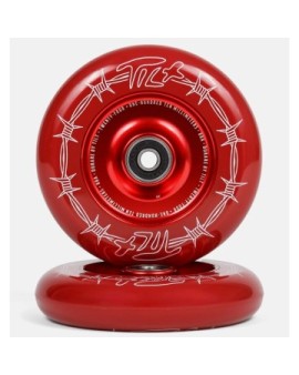 Tilt Durare Barbed Pro Scooter Wheels 2-Pack (110mm|Barbed Crimson)