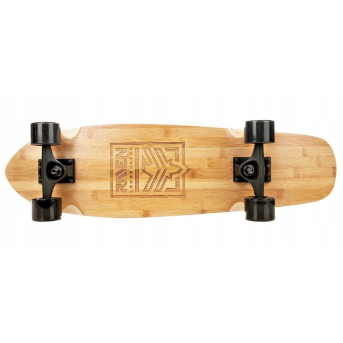 Raven Trevix Longboard 72cm Cruiser – ABEC9, Bamboo Deck, 78A Wheels