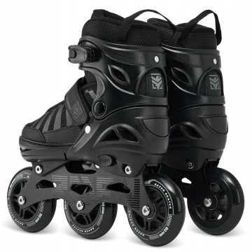 Raven Oxen 3 Wheel Inline Skates Black – Fast Urban Cruiser