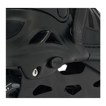 Raven Oxen 3 Wheel Inline Skates Black – Fast Urban Cruiser