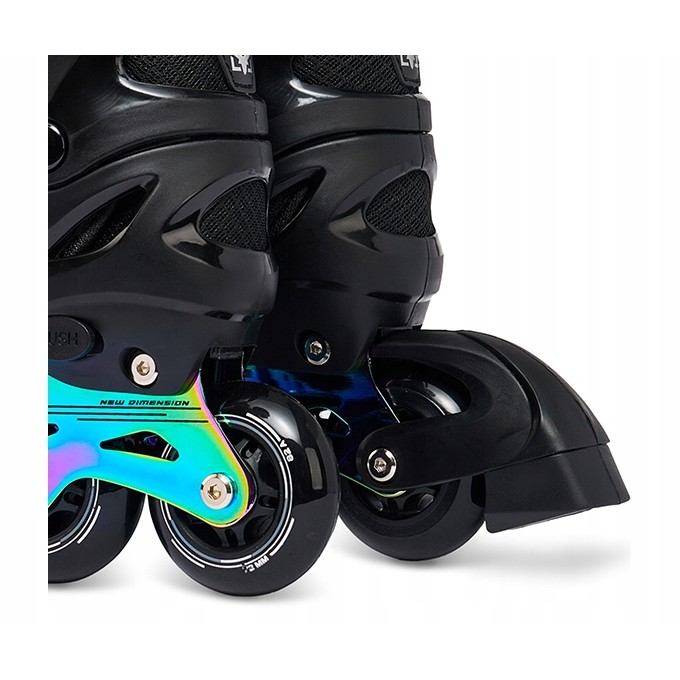 2-in-1 Inline Skates Raven Drill Black - All models in Stock!