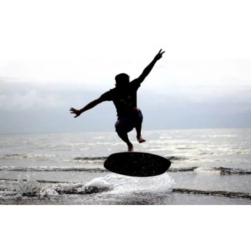 GoZone Hiro Skimboard (41.75"|Black/White)