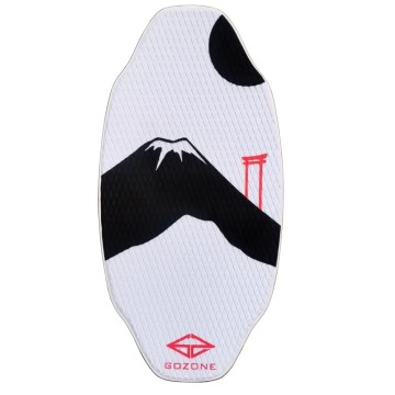 GoZone Hiro Skimboard (41.75"|Full White)