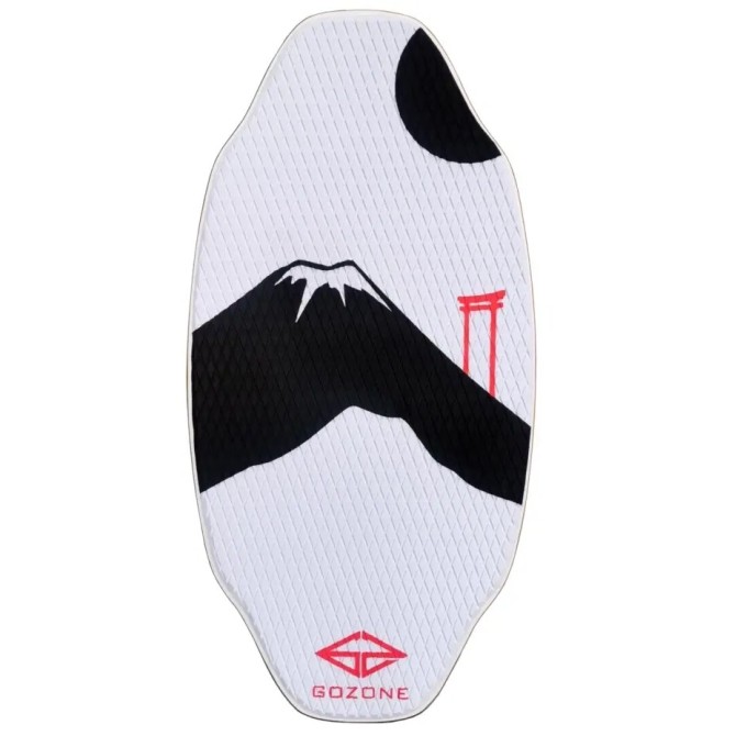GoZone Hiro Skimboard (41.75"|Full White)