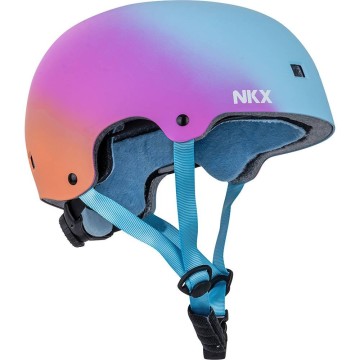 Helmet NKX Brain Saver Rainbow Fade