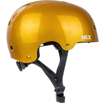 Helmet NKX Brain Saver Rainbow Gold - In Stock!