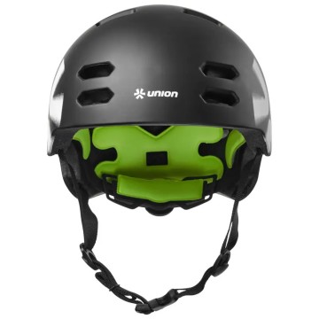 Union Repeat Matt Black Helmet | Adjustable Skate & Scooter Protection