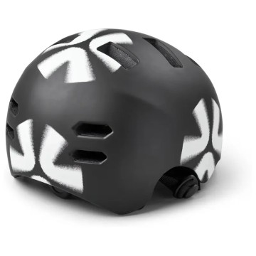 Union Repeat Matt Black Helmet | Adjustable Skate & Scooter Protection